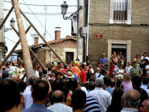 Pingada del Mayo en Vinuesa (Soria)