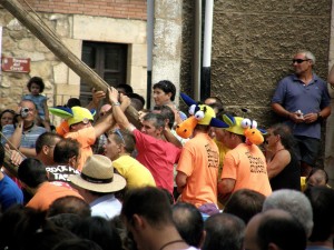 Pingada del Mayo en Vinuesa (Soria)